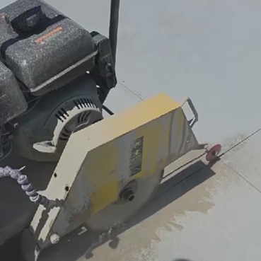 Casi di studio del progetto: applicazione delle lame per seghe allargatrici per giunti in calcestruzzo di SANG all'aeroporto internazionale di Roswell