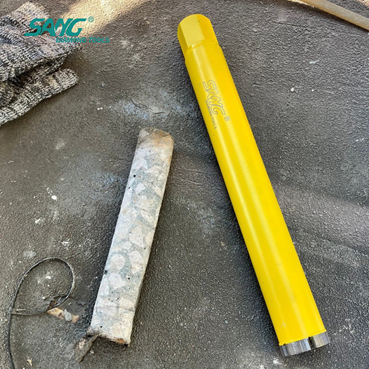 Prestazioni testate sul campo: punta da trapano diamantata Turbo Segment di SANG Arix Technology per cemento armato