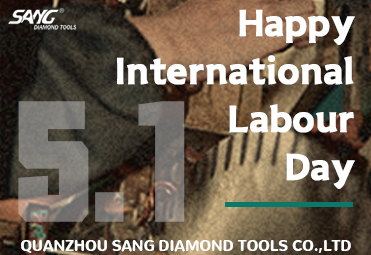 felice festa del lavoro internazionale per cantare clienti con utensili diamantati